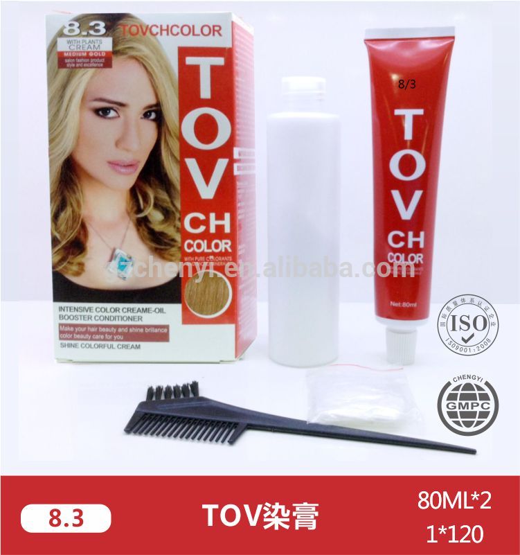 TOVCH brand new formula permanent hair dye manufacturers