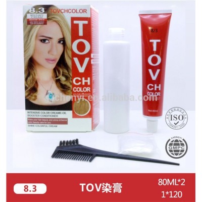 TOVCH brand new formula permanent hair dye manufacturers